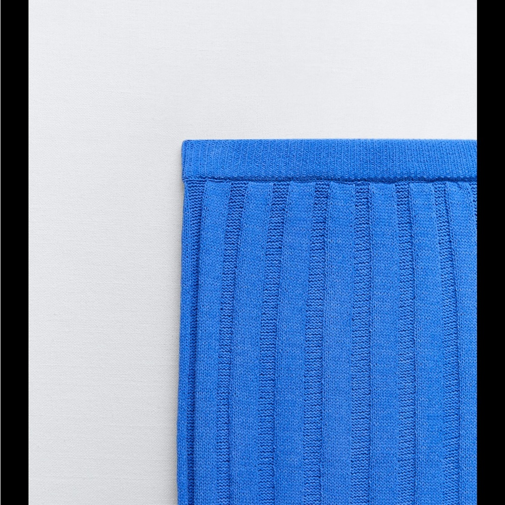 Zara ribbed knit skirt - Picture 6 of 9